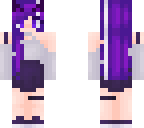 purple party girl