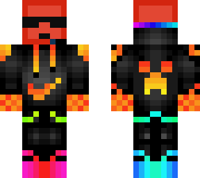 rainbow nike slime red