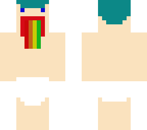 rainbow puke baby.