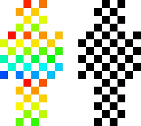 rainbow skin
