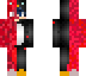 red devil boy in penguin onsie fix