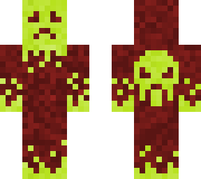 red slime monster skin