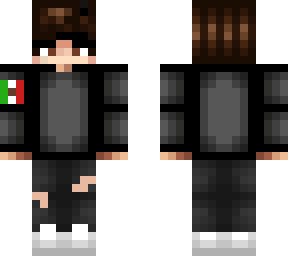 skin itzeenmc 2021 oficial negra