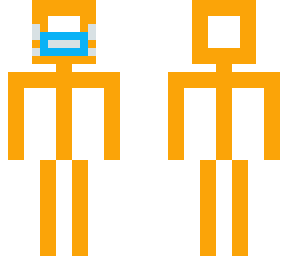stick figure with mask