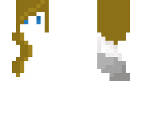 =werewolf girl hair template with ears a and tail to ears on sides