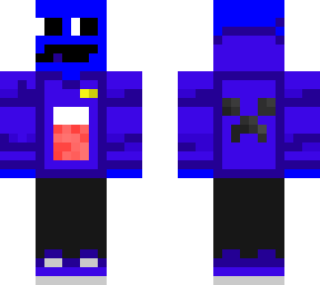 annoyedblue with bed
