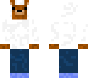 bear with hoodie