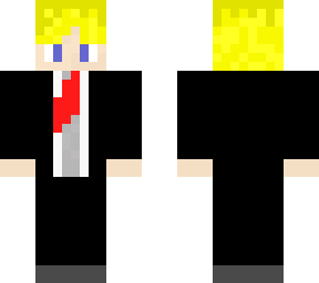blonde guy with suit