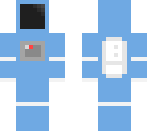 blue astronaut