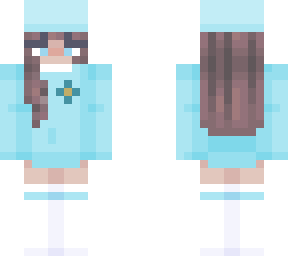 blue girl