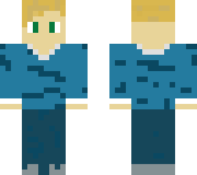 boy blonde hair with green eyes