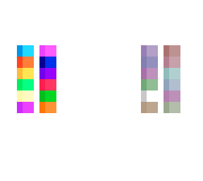 bright vs toned down colors