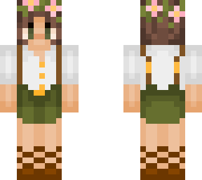 cottagecore with suspenders