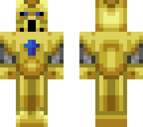 crusader's honor gold armor