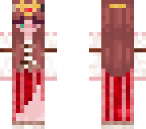 demon girl ceriseplayz skin. kingdom smp owner's skin