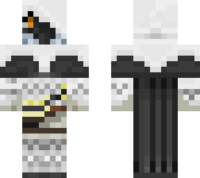 Destiny 2 Crow Minecraft Skin