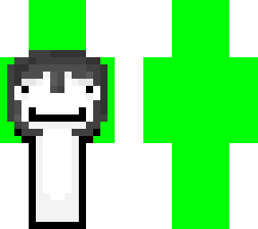 dream, but he's wearing a netherite helmet