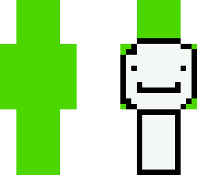 Dream Skin Or Green Blob Minecraft Skin
