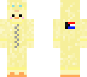duck in duck costume