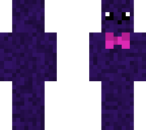 enderman with pink bow