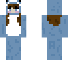 fem shark onesie