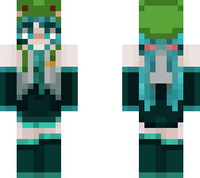 frog hat miku <33