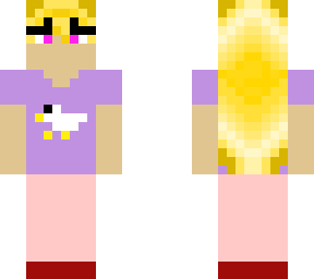 girl with golden hair
