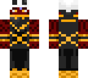 gold skull demon skin