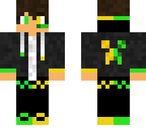 green and yellow teen boy