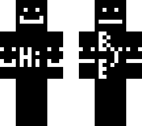 hi bye face man