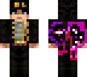jotaro with graffiti wings