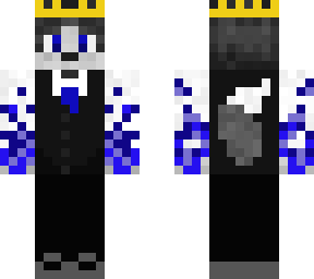 magic wolf skin with crown
