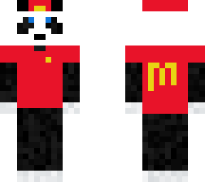 mcdonlds panda with outher layer