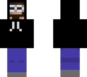 mrpeepthepapa skin with hoodie and glasses