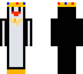penguin with crown
