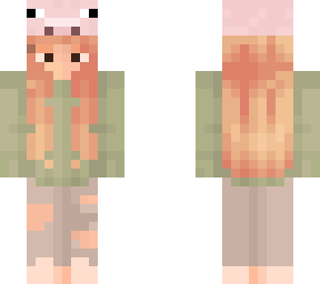 pig girl hat