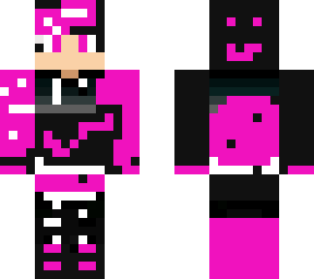 pink gamer body skin