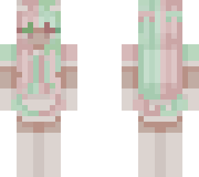 pink/green maid