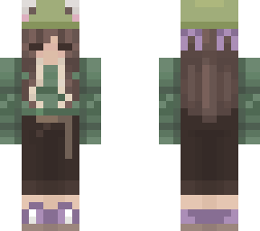 pumpkinpiwu grandpa sweater w/ dyed hair