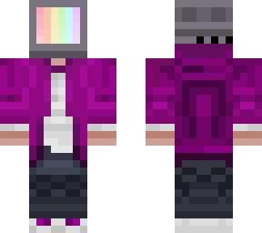purple jacket tvhead