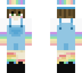 rainbow overall