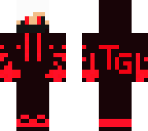 red and black tg skin