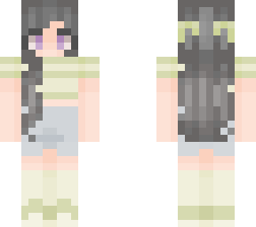 shiro cute green outfit
