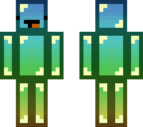 skeppy faded blue to green to yellow