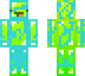 skeppy mutating into a lime skeppy