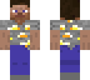 steve gold ore shirt