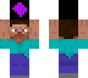 steve holding a black whole