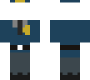 super blank police