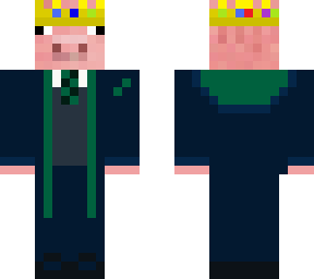 technoblade as a slytherin