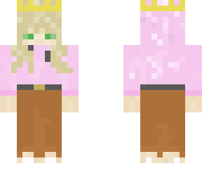 technoblade inspired girl (without cape)